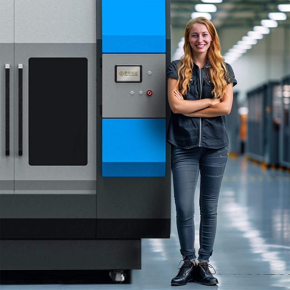 HJV5 large size composite 3D printer high speed 1500mm/s large flow6kg/24h Large Printing Size 1000*1000*1000mm CF PA PC Etc