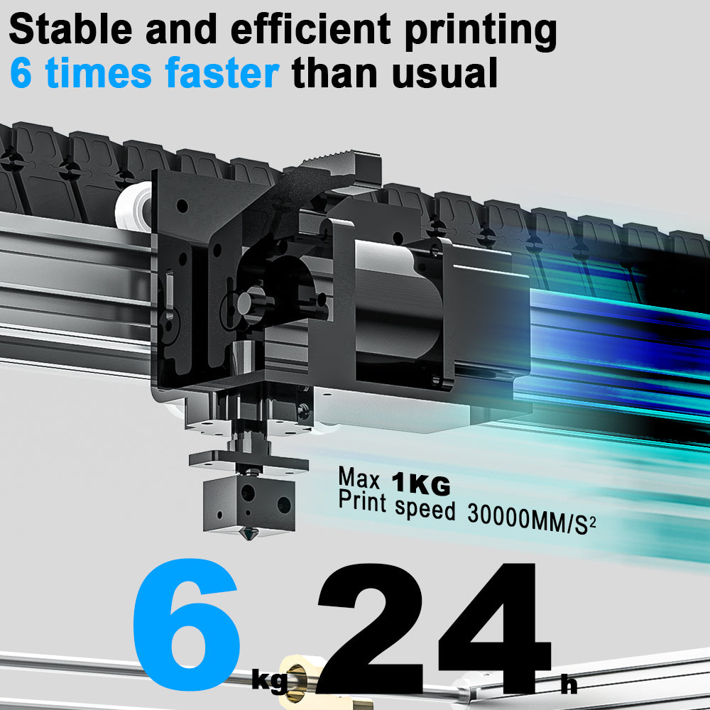 Clearance High Speed Industrial Grade 800mm/s Large Size 3D Printer Printing Range 1000*1000*1000 Furniture Customization