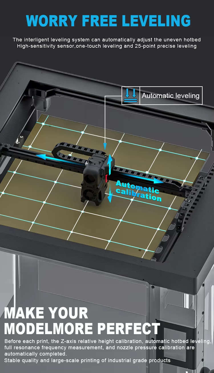 Fast printing 1500mm/s large impresora 3D printer industrial imprimate 3d printing machine