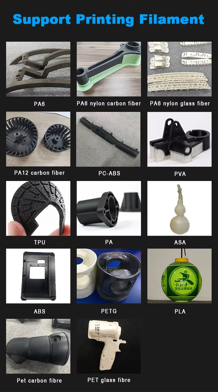Clearance High Speed Industrial Grade 800mm/s Large Size 3D Printer Printing Range 1000*1000*1000 Furniture Customization