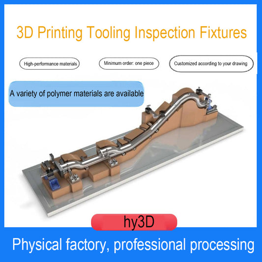 hy3d-High-precision 3D printing inspection tool mold high-strength material tooling fixture robotic arm fixture pipe