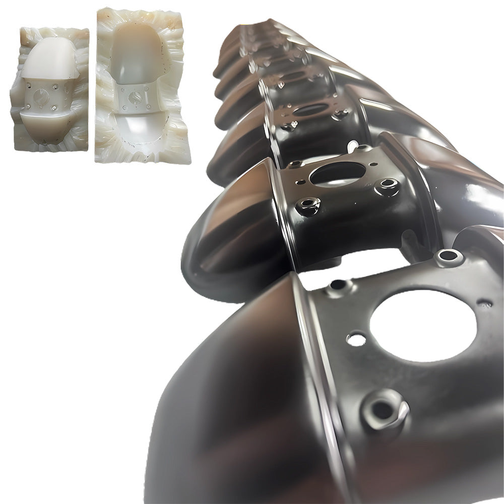 Precision Custom CNC Machining Pom Motorcycle Parts Small Batch Vacuum Casting Mold