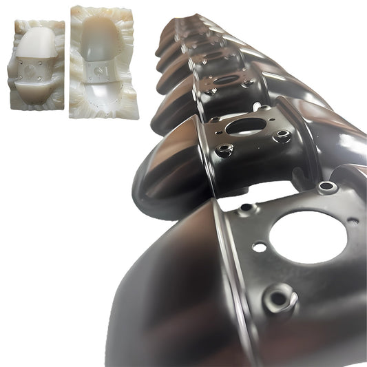 Precision Custom CNC Machining Pom Motorcycle Parts Small Batch Vacuum Casting Mold