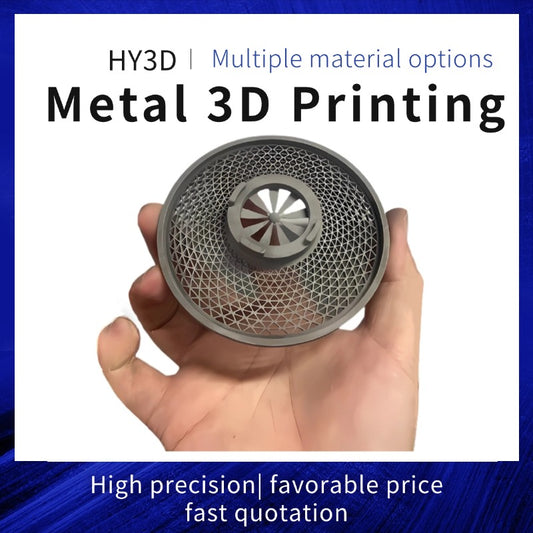 3D printing metal aluminum alloy stainless steel CNC processing