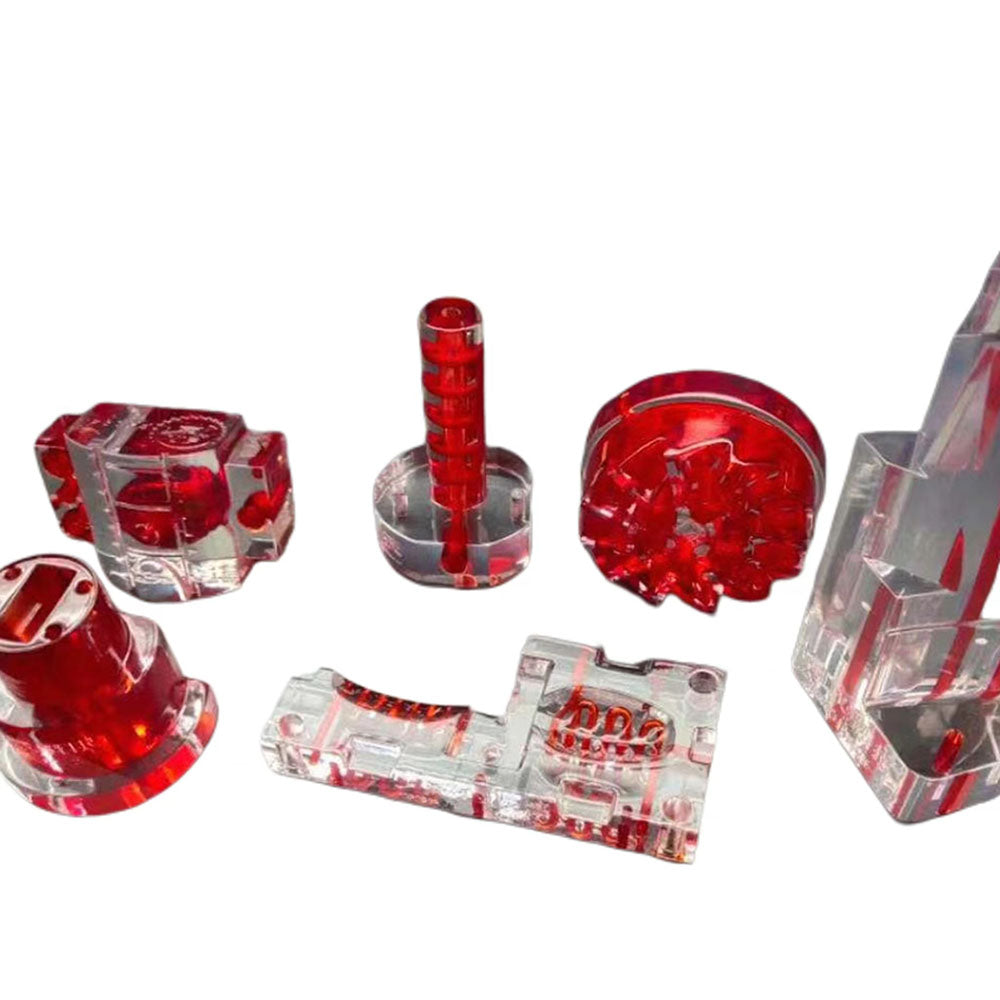 Transparent 3D printing parts customization 3D plastic printing service Multi-color acrylic customization
