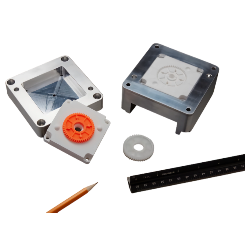 hy3d-3D printing mold injection molding batch plastic parts processing ABSPP multiple materials low-cost mold small batch